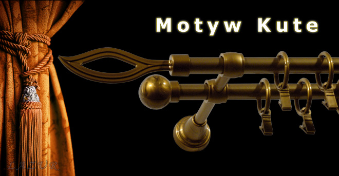 Karnisz Motyw Kute Podwójny.